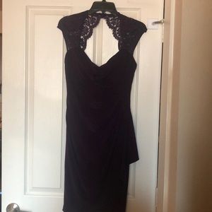 Purple formal dress, size 4
